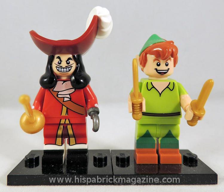 Peter Pan and Captain James Hook