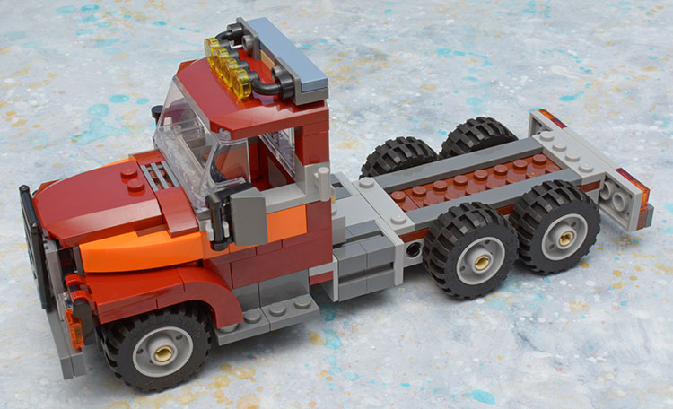 image of truck without cargo box