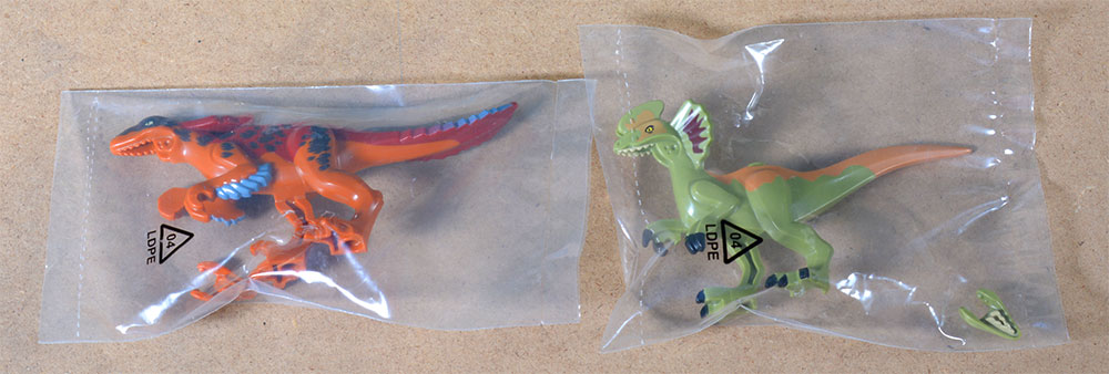 dinosaurs bagged