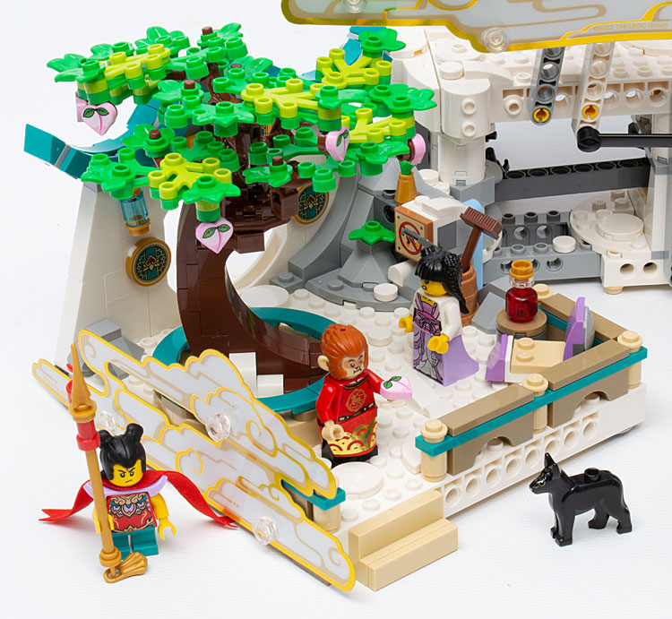 LEGO set 80039 jardín