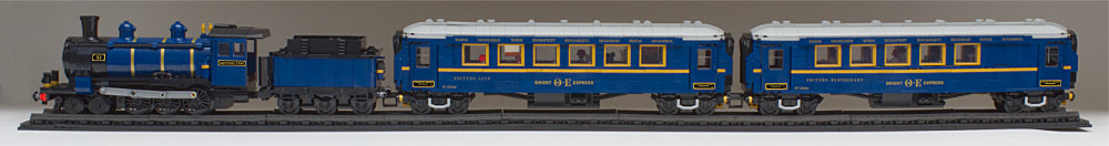 the LEGO Orient Express