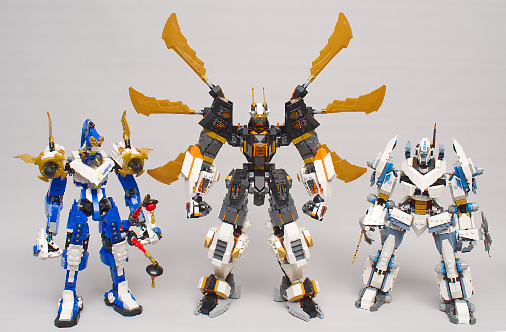 three mechs