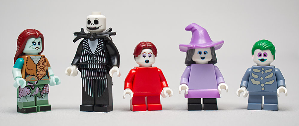 minifigures front