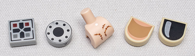 printed pieces for set 76785
