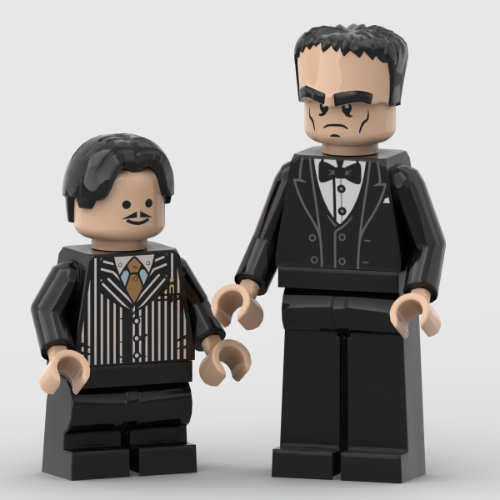 gomez and lurch minifigures