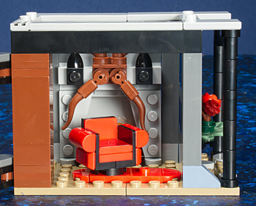 sitting room with chair repositioned