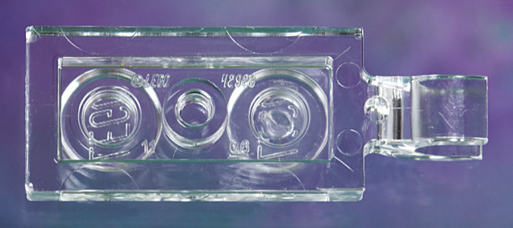 42923 transparent 1x2 with clip