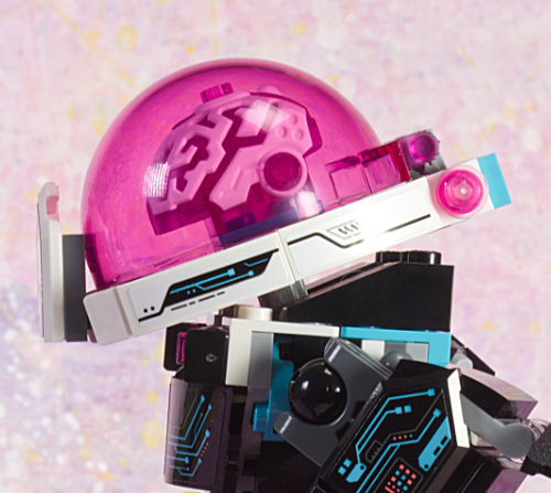 Cyber Brain Mech head