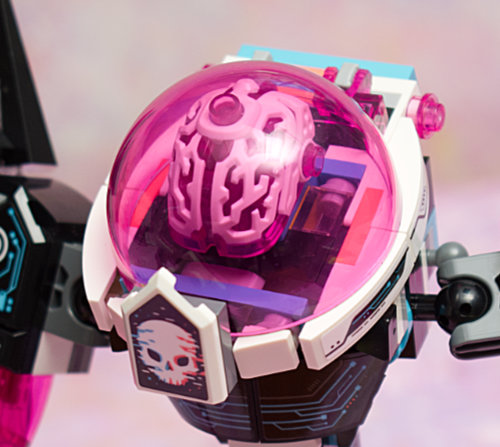 Cyber Brain Mech head