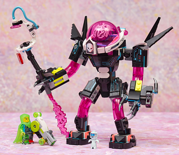 Dreamzzz Mateo vs Cyber Brain Mech set