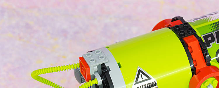 flyer detached from spray can