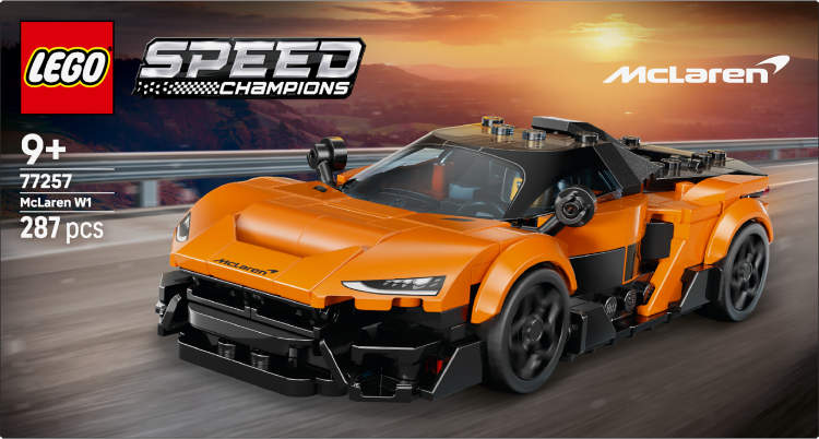 Set Review ➟ LEGO<sup>®</sup> Speed Champions 77257 McLaren W1