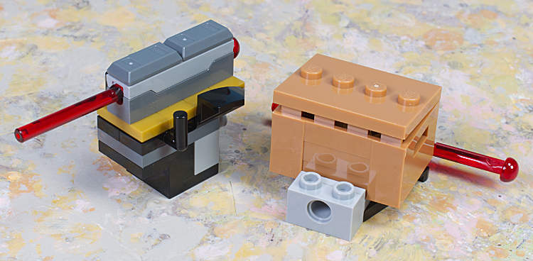 Weapon and crate