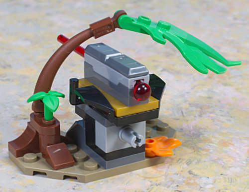 tree with weapon
