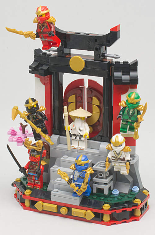 LEGO set 71866 Ninjago Character Display set front