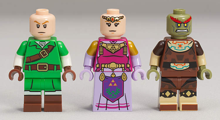 minifigures sans accoutrement