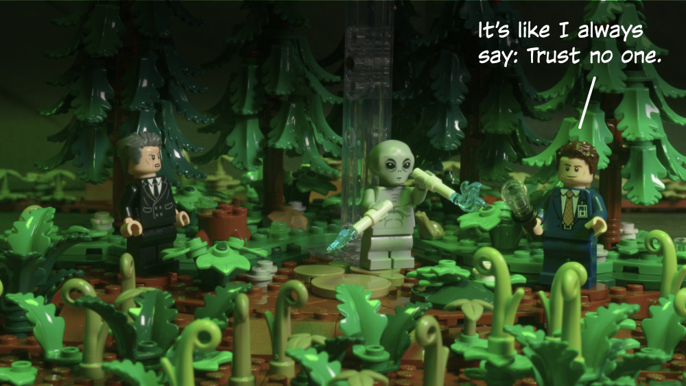 Mulder: Es como siempre digo: No confíes en nadie.