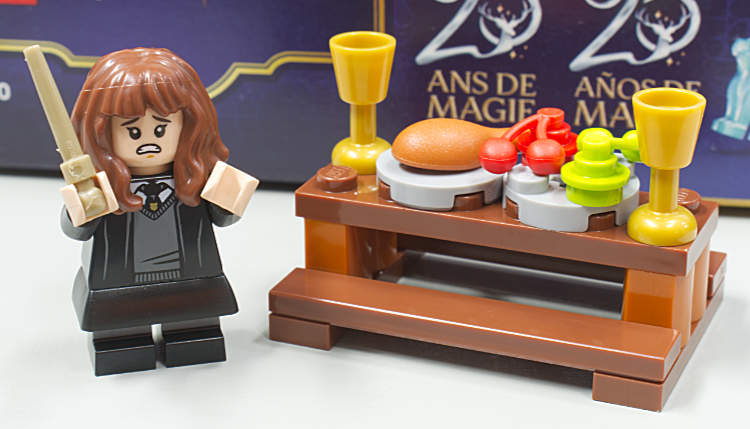 hermione at the table