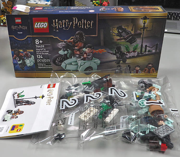 Harry Potter set unboxed
