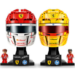 thumbnail image for Nota de prensa: Cascos de Fórmula 1 LEGO® Editions